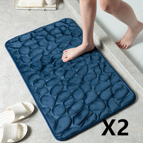 Pebble Stone Bathroom Carpet